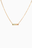 Baguette Tourmaline Necklace