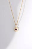 Oval Study Garnet One of a Kind