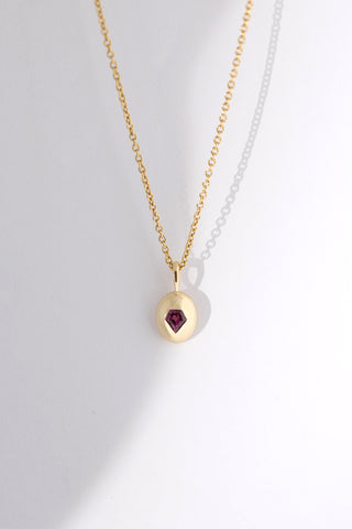 Oval Study Garnet One of a Kind