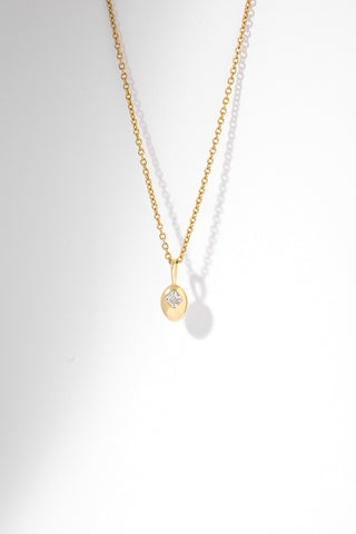 Asscher Diamond Pendant