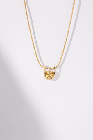 Half Moon Sunrise Pendant