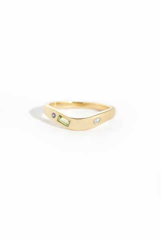 Flush Wave Ring