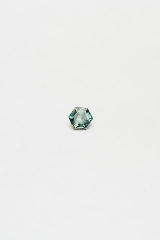 Teal Sapphire Hex 0.525ct